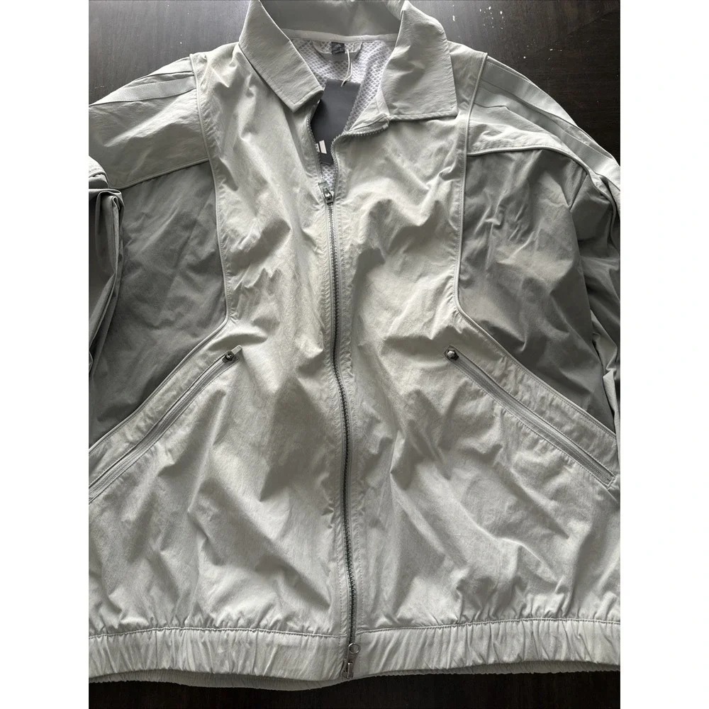 New Adidas Golf Beyond Full Zip Jacket Mens Size Medium Sample Rare